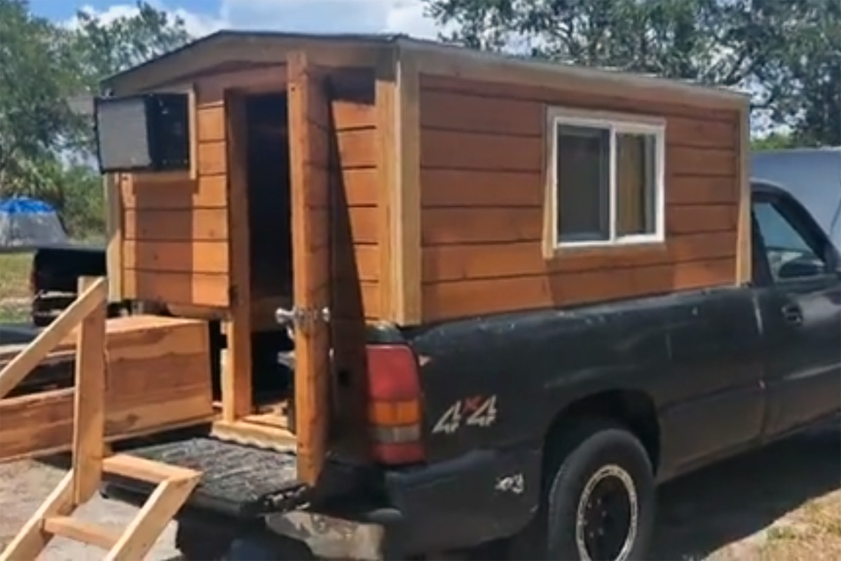 Home Made Rucks The Doghouse: Homemade Truck Camper - Wykoffs Adventures