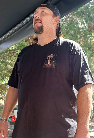Unisex Black Shirt with Wykoffs Haunted Trail - Image 2