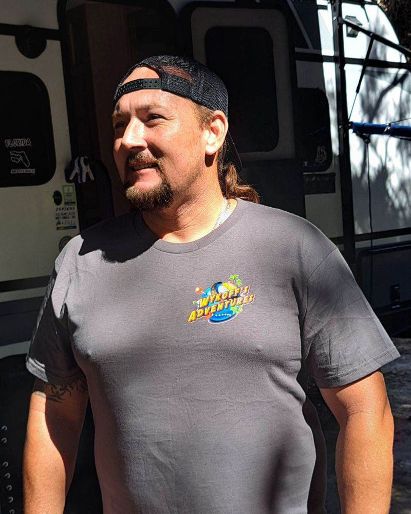 Unisex Gray Shirt with Hellbilly Terror Trail - Image 2