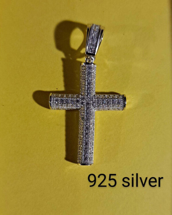 925 Sterling Silver Cross Pendant #20