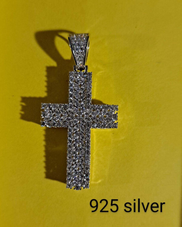 925 Sterling Silver Cross Pendant #40