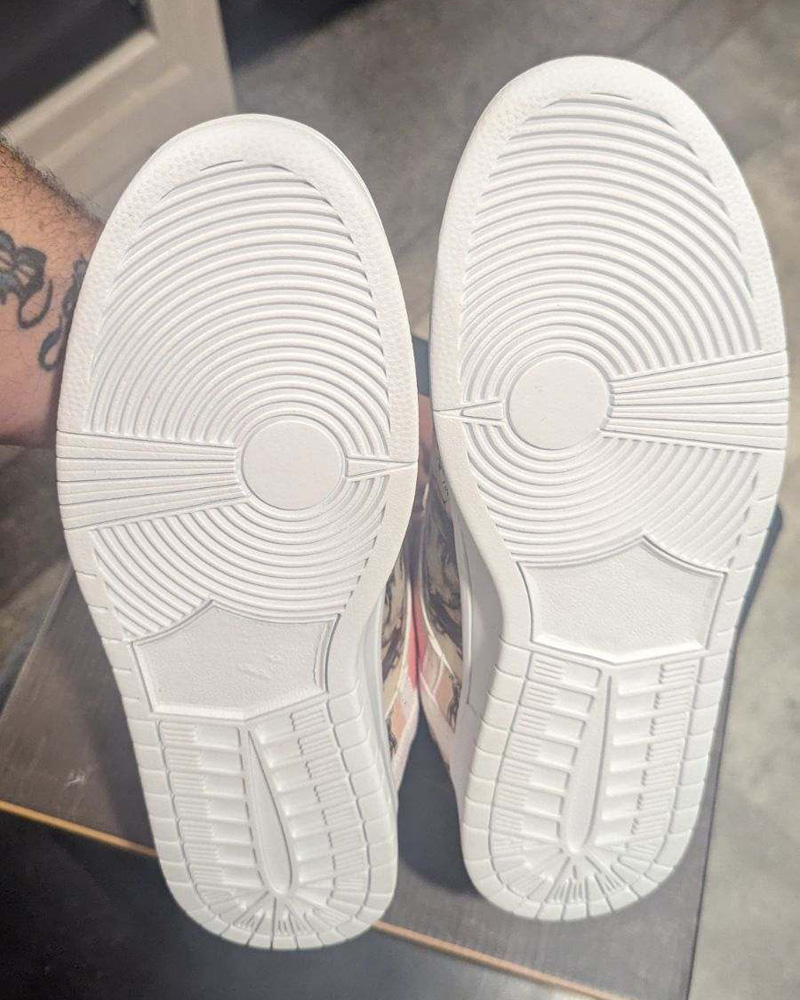 Men's Kito Wares Passion of Christ Dunk Shoes (Sizes: 9 & 10) - Image 3