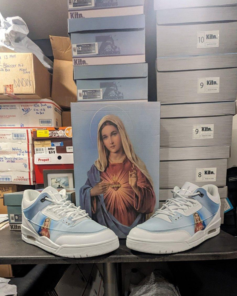 Men's Kito Wares Mother Mary Shoes (Sizes: 9 - 13)