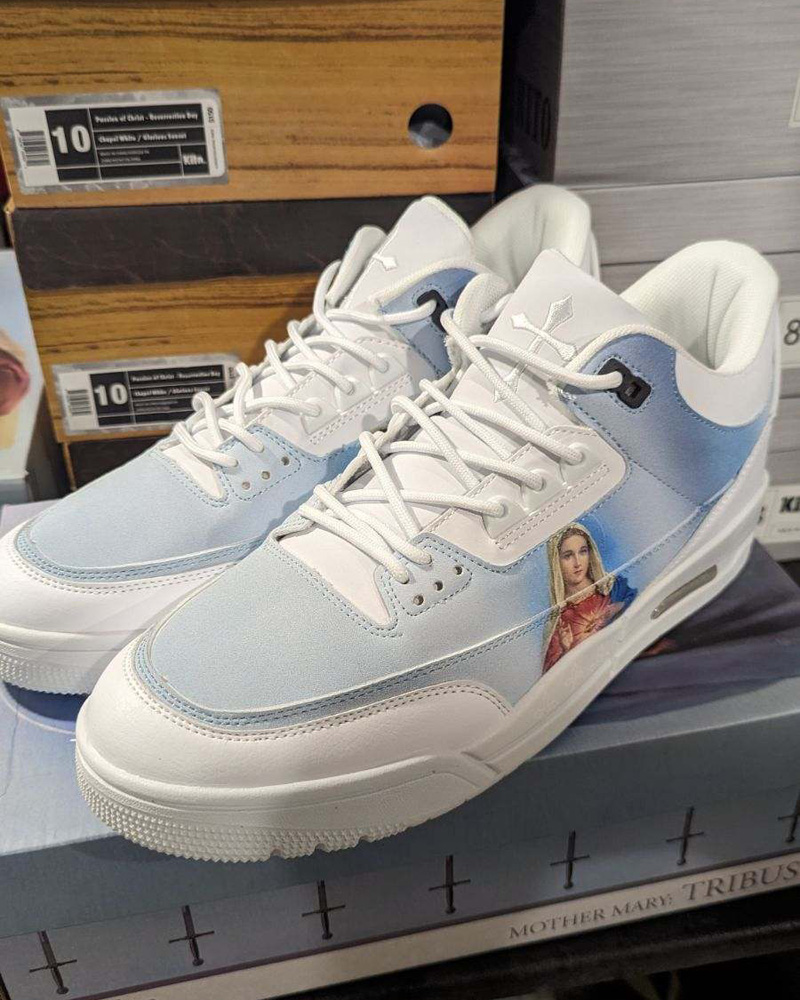 Men's Kito Wares Mother Mary Shoes (Sizes: 9 - 13) - Image 3